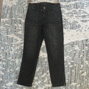 WHBM Straight Cut Black Jeans